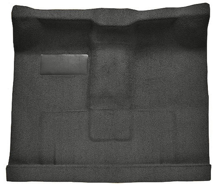 Molded Loop Passenger Area Carpet for 1961-1964 Ford F-100, F-250, F-350 Truck [High Tunnel, Mass Backing, Gunmetal Gray]
