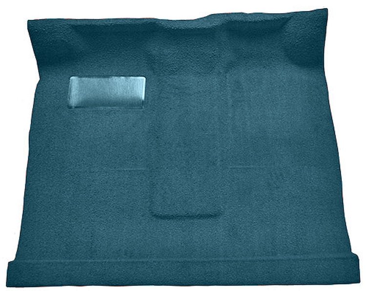 Molded Loop Passenger Area Carpet for 1961-1964 Ford F-100, F-250, F-350 Truck [Low Tunnel, Mass Backing, Ford Blue]