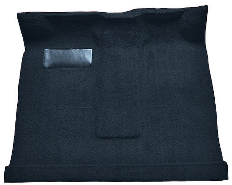 Molded Loop Passenger Area Carpet for 1961-1964 Ford F-100, F-250, F-350 Truck [Low Tunnel, Mass Backing, Dark Blue]