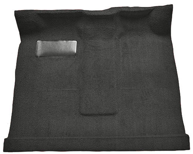 Molded Loop Passenger Area Carpet for 1961-1964 Ford F-100, F-250, F-350 Truck [Low Tunnel, Mass Backing, Gunmetal Gray]