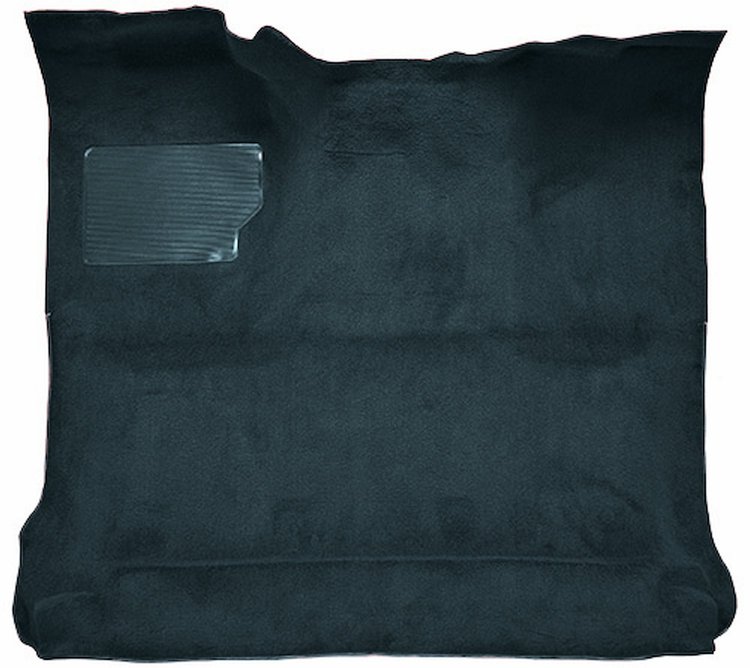 Molded Cut Pile Interior Carpet Fits Select 1980-1986 Ford Trucks [Reg. Cab, Low Tunnel, Mass Backing, Regatta Blue]