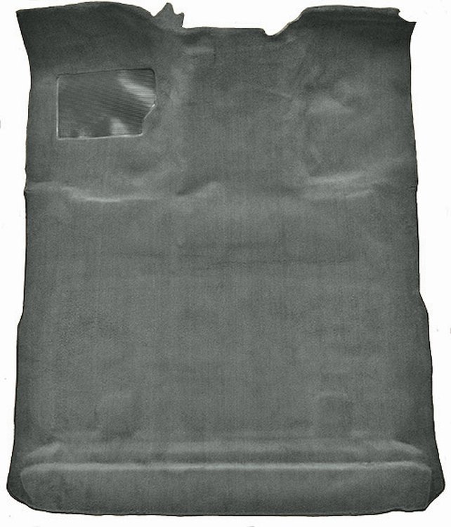 Molded Cut Pile Interior Carpet Fits Select 1980-1997 Ford Trucks [Extended Cab, Low Tunnel, Mass Backing, Dark Gray]