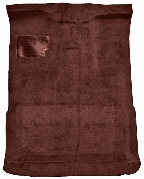 Molded Cut Pile Interior Carpet Fits Select 1980-1997 Ford Trucks [Extended Cab, High Tunnel, OE Jute Backing, Maple/Canyon]