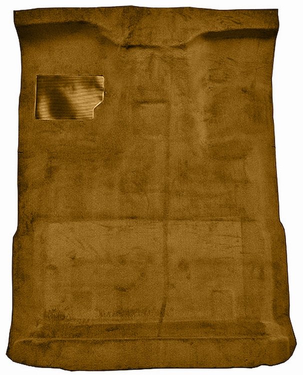Molded Cut Pile Interior Carpet Fits Select 1980-1997 Ford Trucks [Extended Cab, High Tunnel, Mass Backing, Chamoise]