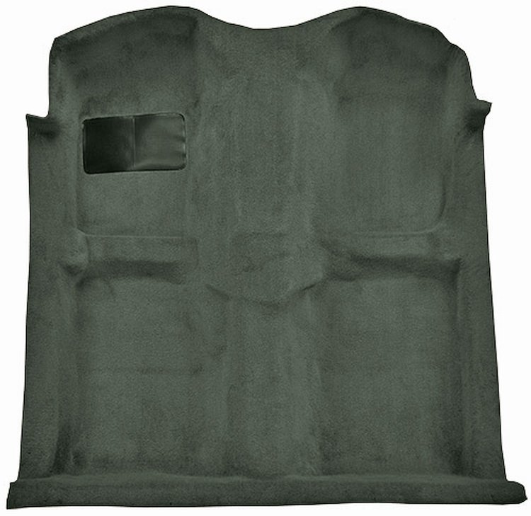 Molded Cut Pile Interior Carpet for 1994-2004 Ford Mustang Coupe/Convertible [OE-Style Jute Backing, Dove Gray]