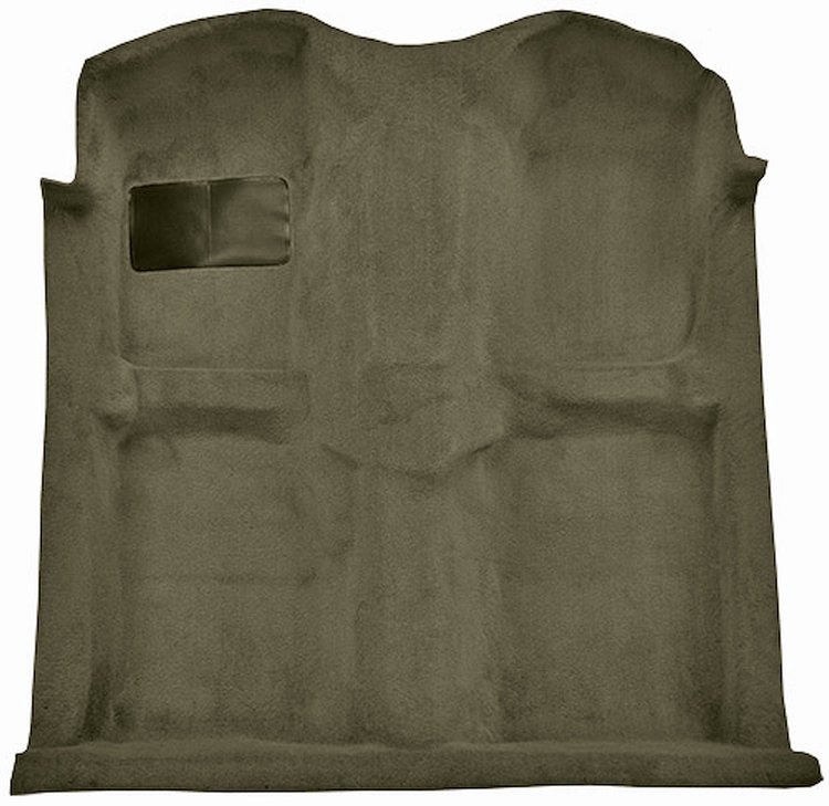 Molded Cut Pile Interior Carpet for 1994-2004 Ford Mustang Coupe/Convertible [OE-Style Jute Backing, Sandalwood]