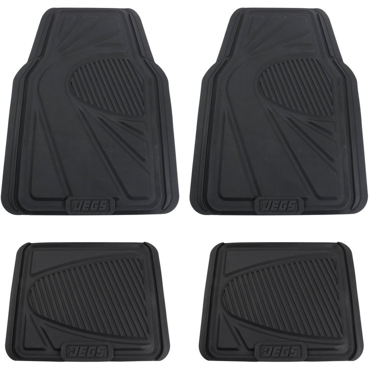 Rubber Floor Mats Black