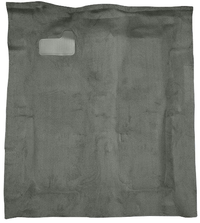 Molded Cut Pile Carpet Fits Select 1977 Buick, Chevy, GMC, Olds., Pontiac A-Body [OE-Style Backing, Auto/4spd Trans, Silver]