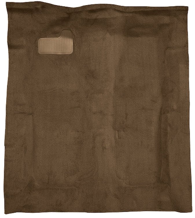 Molded Cut Pile Carpet Fits Select 1977 Buick, Chevy, GMC, Olds., Pontiac A-Body [OE-Style Backing, Auto/4spd Trans, Med Saddle]