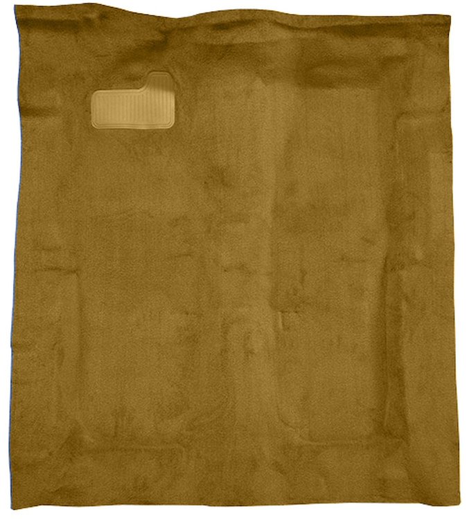 Molded Cut Pile Carpet Fits Select 1977 Buick, Chevy, GMC, Olds., Pontiac A-Body [Mass Backing, Auto/4spd Trans, Buckskin]