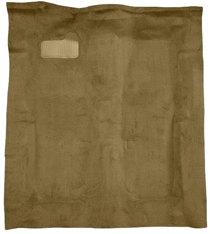 Molded Cut Pile Carpet Fits Select 1977 Buick, Chevy, GMC, Olds., Pontiac A-Body [Mass Backing, Auto/4spd Trans, Caramel]