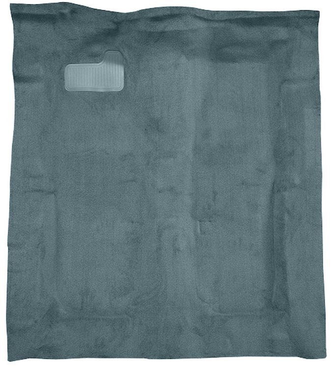 Molded Cut Pile Carpet Fits Select 1977 Buick, Chevy, GMC, Olds., Pontiac A-Body [Mass Backing, Auto/4spd Trans, Powder Blue]