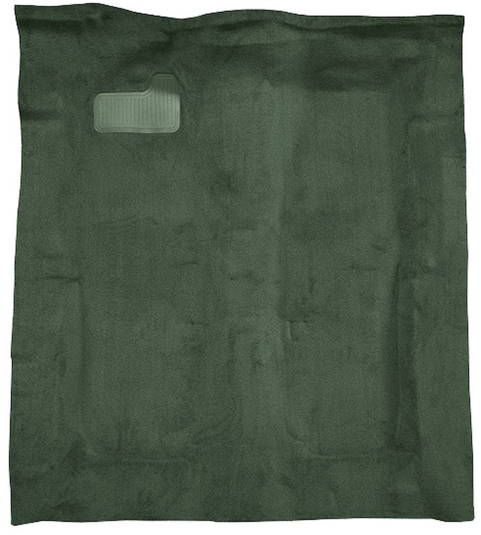 Molded Cut Pile Carpet Fits Select 1977 Buick, Chevy, GMC, Olds., Pontiac A-Body [Mass Backing, Auto/4spd Trans, Sage Green]