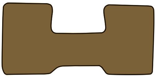 Molded Cut Pile Floor Mats for 1975-1980 C Series Chevrolet and GMC Trucks [1-Piece, Column Shift, Buckskin]