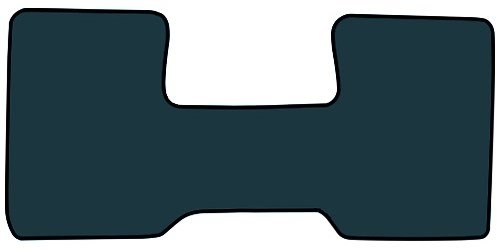 Molded Cut Pile Floor Mats for 1981-1986 C Series Chevrolet and GMC Trucks [1-Piece, Column Shift, Dark Blue]
