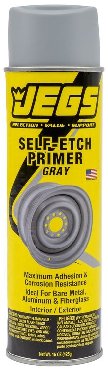 Self-Etching Primer Gray Interior and Exterior