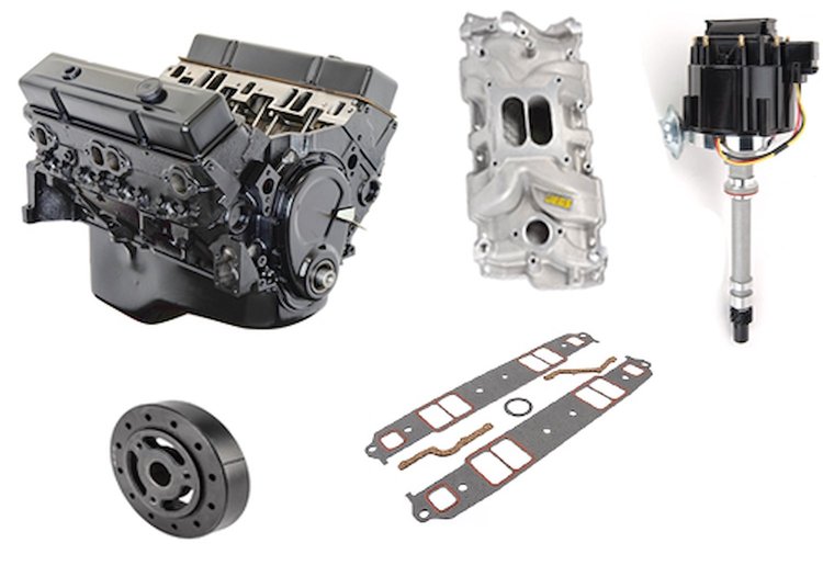 Small Block Chevy 350ci Crate Engine Kit