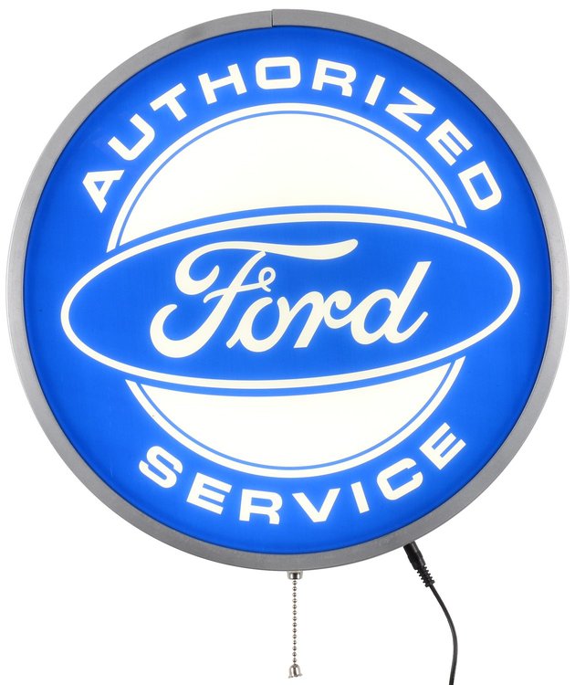 Ford Authorize LED Sign 15" Diameter