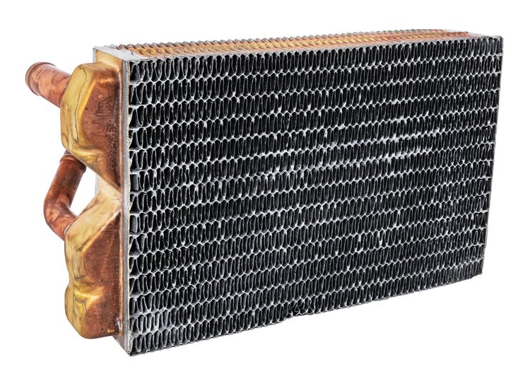 Heater Core Fits Select 1967-1972 Buick, Chevrolet, GMC, Olds, and Pontiac Models W/O A/C [Copper/Brass]