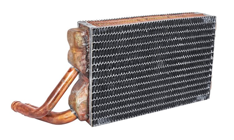 Heater Core Fits Select 1968-1972 Buick, Chevrolet, GMC, Oldsmobile, and Pontiac Models With A/C [Copper/Brass]