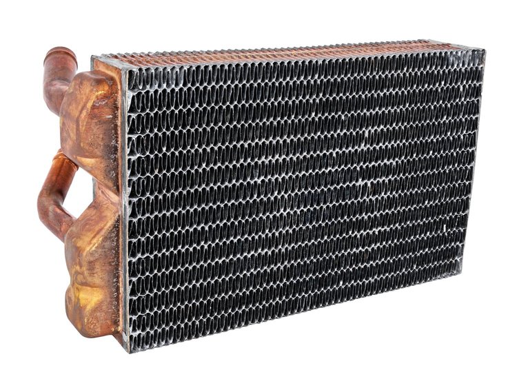 Heater Core Fits Select 1968-1981 Buick, Chevrolet, Oldsmobile, and Pontiac Models W/O A/C [Copper/Brass]
