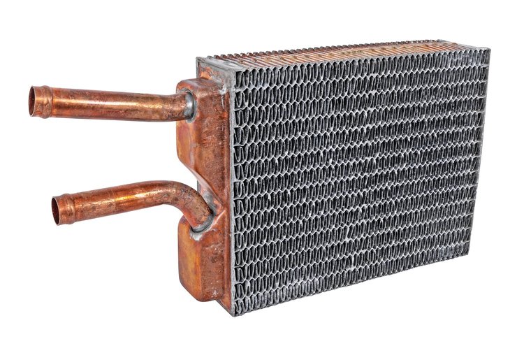 Heater Core Fits Select 1967-1977 Ford Maverick, Mustang, Pinto and Mercury Comet, Cougar, Montego With A/C [Copper/Brass]