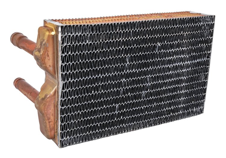 Heater Core Fits Select 1971-1990 Buick, Cadillac, Chevrolet, Oldsmobile and Pontiac Models W/O A/C [Copper/Brass]