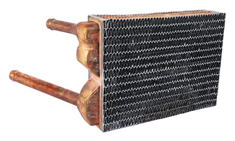 Heater Core Fits Select 1976-1979 Buick, Cadillac, Chevrolet, Oldsmobile, Pontiac Models with A/C [Copper/Brass]