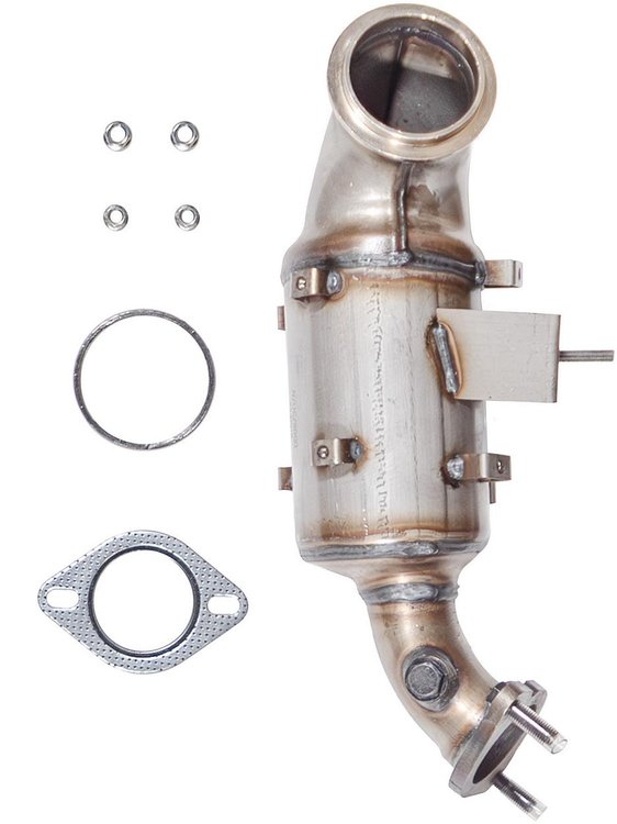 Catalytic Converter Fits Select 2012-2017 Ford Edge, Explorer, Taurus, Special Police, Lincoln MKT, AWD/FWD w/2.0L I4 [Rear]