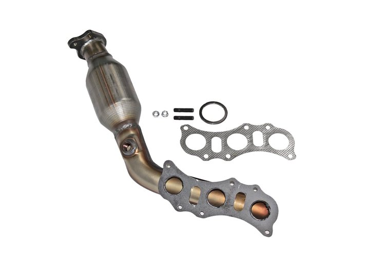 Catalytic Converter Fits Select 2003-2011 Toyota 4Runner, FJ Cruiser, Tacoma, Tundra Models w/4.0L V6 [Front Right/Passenger Sid