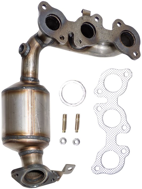Catalytic Converter Fits Select 2004-2008 Lexus Models, Select 2004-2010 Toyota Models w/3.3L V6 Eng. [Front Left]