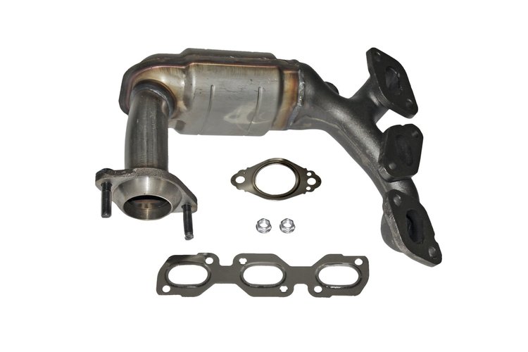 Catalytic Converter Fits 2001-2008 Ford Escape, 2001-2006 Mazda Tribute, 2005-2008 Mercury Mariner w/3.0L V6 Eng. [Front Left]