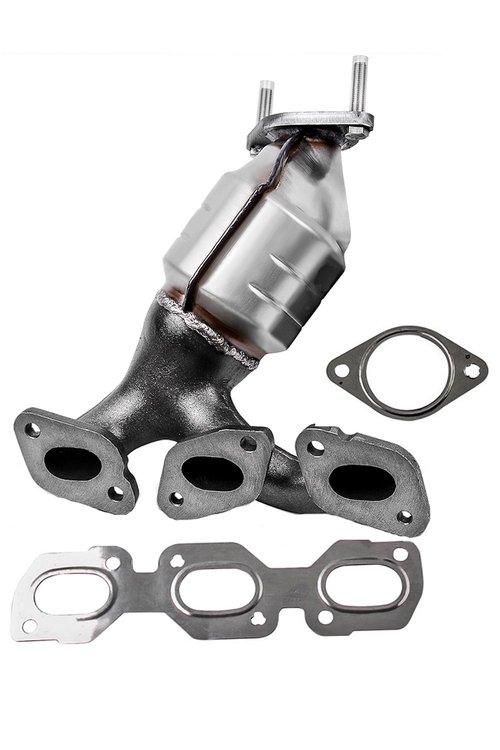 Catalytic Converter Fits 2001-2008 Ford Escape, 2001-2006 Mazda Tribute, 2005-2008 Mercury Mariner w/3.0L V6 Eng. [Front Right]