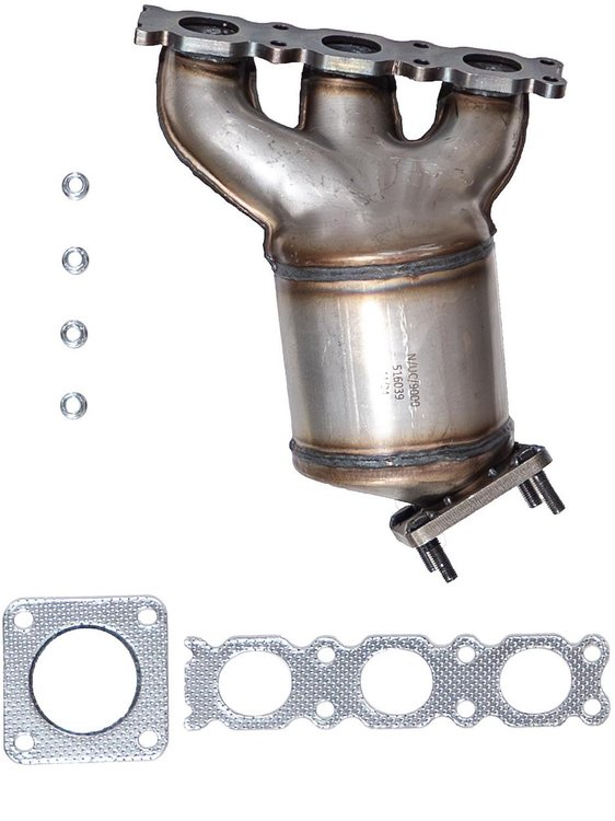 Catalytic Converter Fits Select 2011-2015 Volvo S80, XC60, XC70 AWD/FWD 3.2L L6 [Front Left]