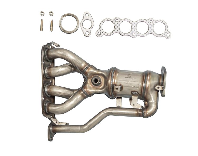 Catalytic Converter Fits 2021-2022 Lexus ES250, NX350h, Select 2018-2022 Toyota Models w/2.5L 4 cyl. Eng. [Front]