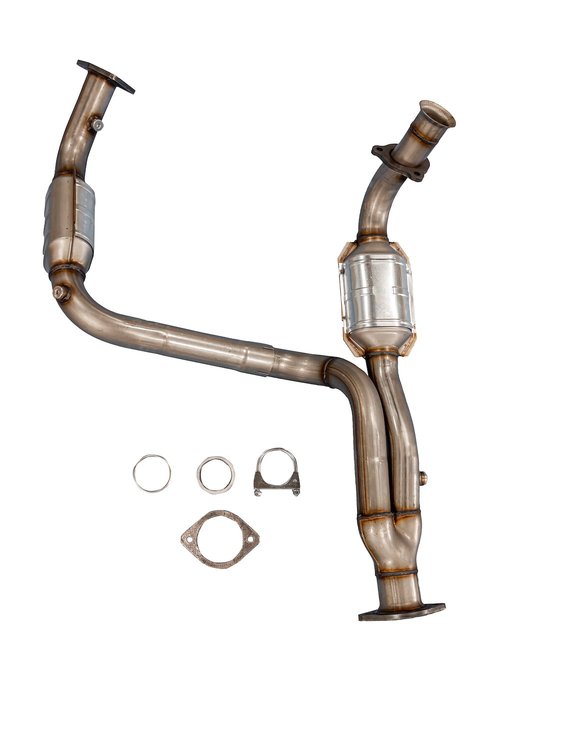Catalytic Converter Fits Select 2000-2006 Cadillac, Chevrolet & GMC Truck & SUV Models w/4.8L & 5.3L V8 [Front]