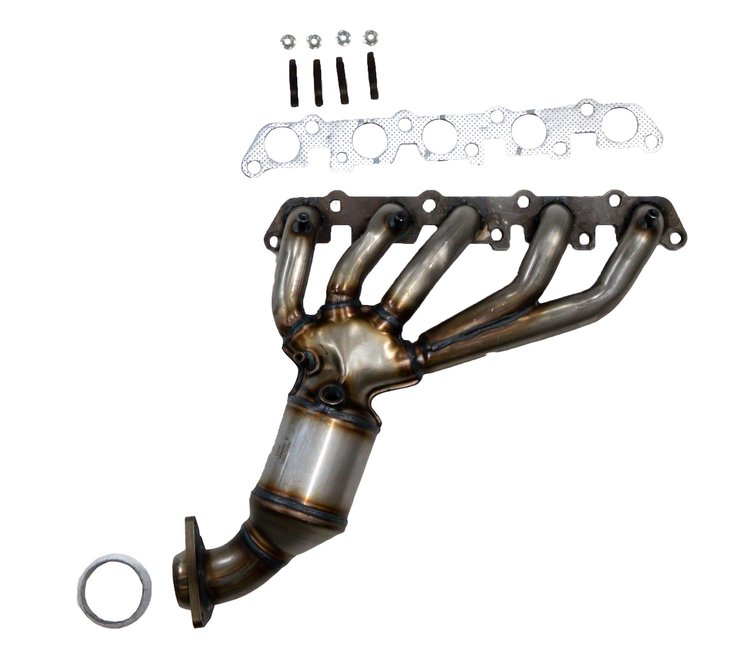 Catalytic Converter Fits 2004-2006 Chevrolet Colorado & GMC Canyon, 2006 Hummer H3 & Isuzu i-350 w/3.5L I5 Eng. [Front]