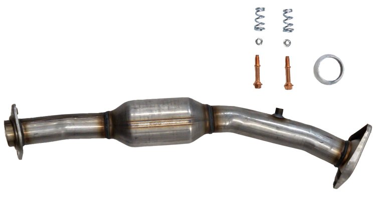 Catalytic Converter Fits 2015-2018 Chevrolet City Express, 2013-2020 Nissan NV200 w/2.0L DOHC 4 cyl. Eng. [Front]