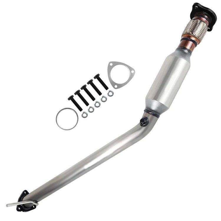 Catalytic Converter Fits 2005-2009 Chevrolet Equinox, 2006-2009 Pontiac Torrent w/3.4L V6 Eng. [Front]