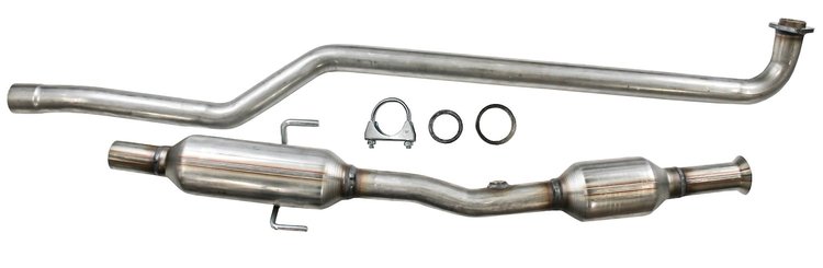 Catalytic Converter Fits 1998-2002 Chevrolet Prizm, 1998-2002 Toyota Corolla w/1.8L 4 cyl. Eng. [Front]