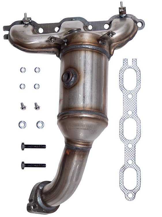 Catalytic Converter Fits Select 2007-2010 Chrysler, Dodge & 2009-2010 Volkswagen Routan w/3.5L, 4.0L V6 Eng. [Front Right]