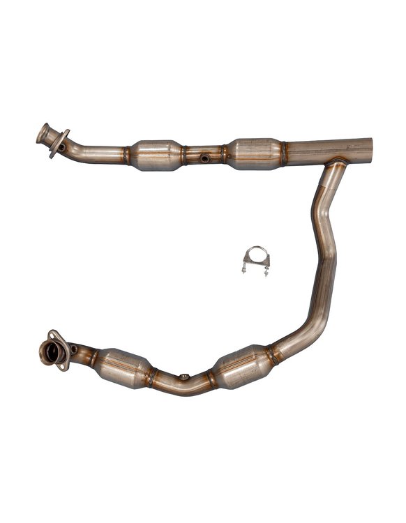 Catalytic Converter Fits Select 2005-2008 Ford E-Series Models w/5.4L V8 & 6.8L V10 Eng. [Front]