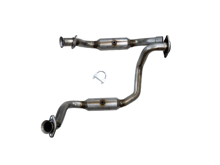 Catalytic Converter Fits 2011-2016 Ford F-250, F350 Super Duty w/6.2L V8 Eng. [Front]
