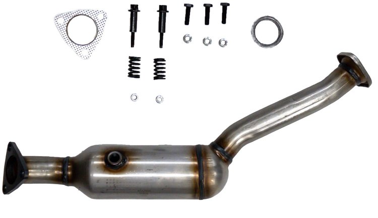 Catalytic Converter Fits 2007-2008 Honda Fit w/1.5L4 cyl. Eng. [Front]