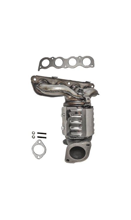 Catalytic Converter Fits Select 2011-2016 Hyundai Elantra Models, 2014-2016 Kia Forte Models w/1.8L, 2.0L 4 cyl. [Front]