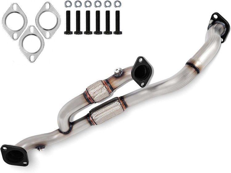 Catalytic Converter Fits 2006-2010 Kia Sedona &  2007-2008 Hyundai Entourage w/3.8L V6 Eng. [Front]
