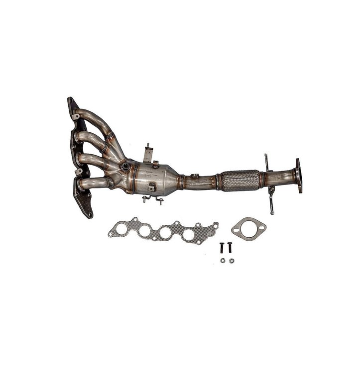 Catalytic Converter Fits Select 2004-2009 Mazda 3S/3SP23, 2006-2010 Mazda 5 Mini Van, FWD w/2.3L I4 [Front]