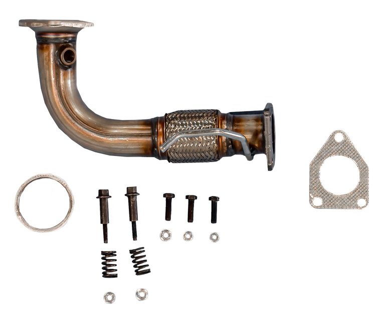 Catalytic Converter Fits Select 2003-2007 Honda Accord DX, EX, LX,SE, FWD w/2.4L I4 [Front]