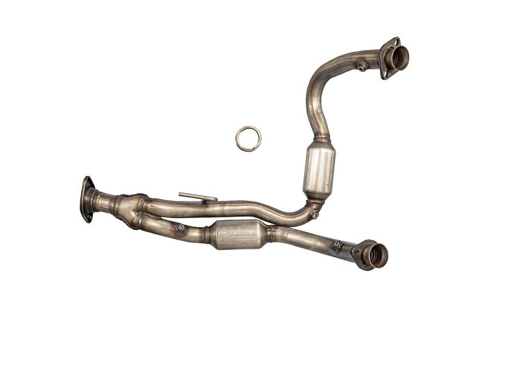Catalytic Converter Fits 2006-2007 Jeep Commander, 2005-2010 Jeep Grand Cherokee w/5.7L Hemi V8 Eng. [Front]