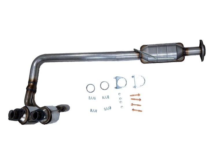 Catalytic Converter Fits 2004-2006 Jeep Wrangler TJ 2-Door & Unlimited w/4.0L I6 Eng. [Front]